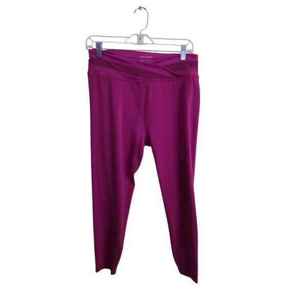 Sweaty Betty All Day Wrap Waist Tank Leggings Set Phlox Pink Size 12/XL - Picture 8 of 12